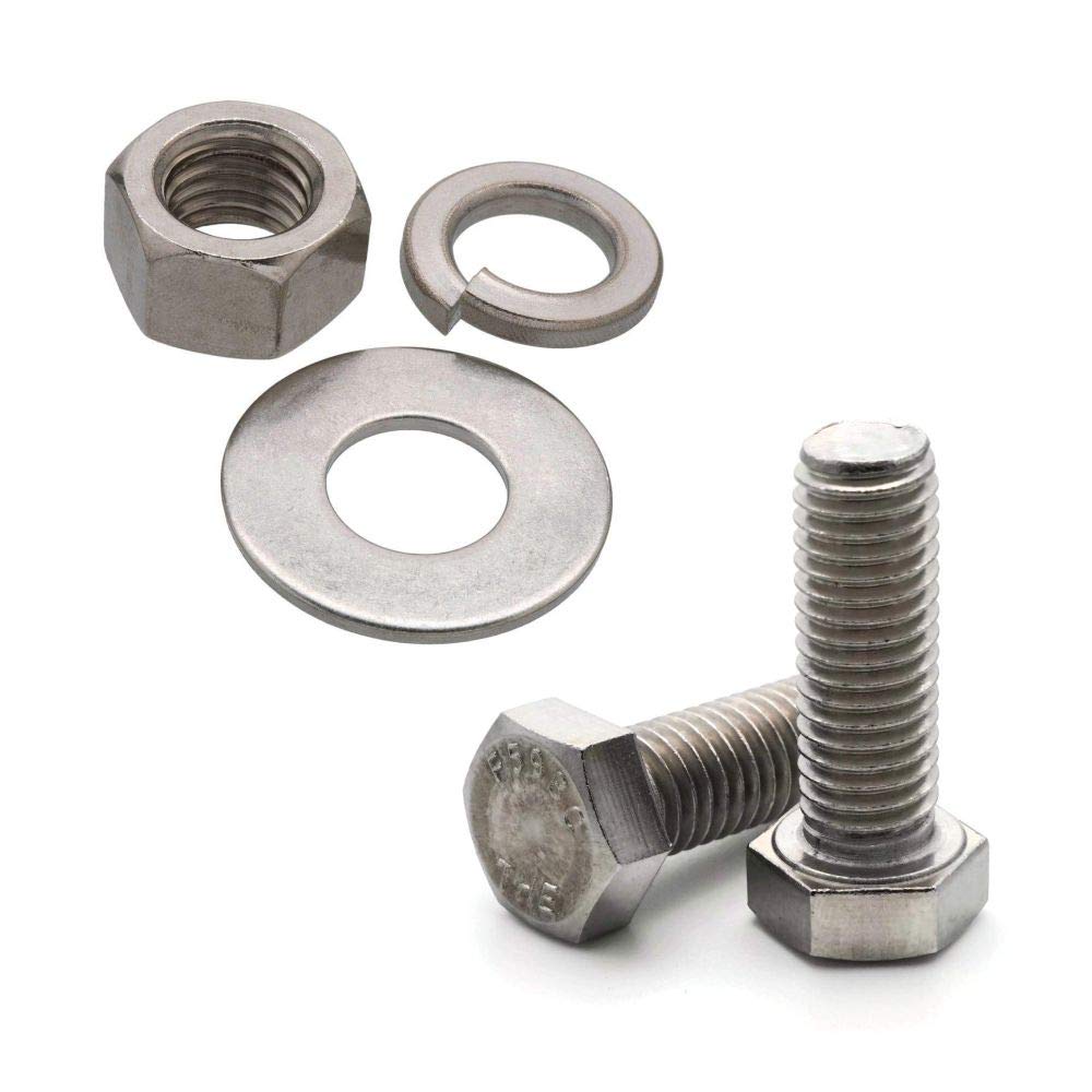 MS nuts, bolts and washers supplied by a nut bolt manufacturer in Indore